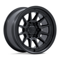 FUEL WHEELS SPUR 17X9 6X4.5 66 -12 M-BLK FLOW FORMED ALUMINUM MATTE BLACK FC902MX17906412N