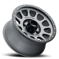 Method MR305 NV 17x8.5 / 0mm Offset / 5x5 BP / 94mm CB / Titanium - Matte Black Lip Wheel