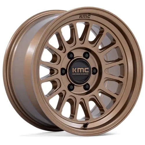 Wheel Pros IMPACT FFT 17X8.5 6X130 84 25 M-BRNZ KM733ZX17853825