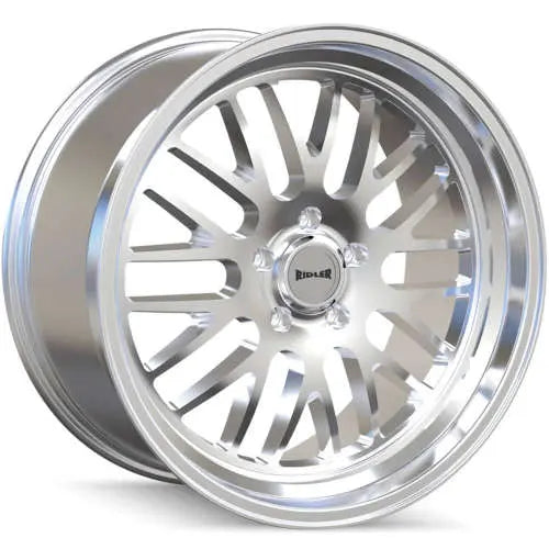 RIDLER TYPE 607 POLISHED 18X9.5 5-120.65 6MM 83.82MM