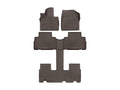WeatherTech Cocoa Front Rear Rear FloorLiner HP Fits -20-25 Palisade 471578-1-2-3IM
