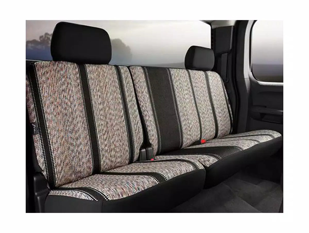 21C BRONCO TR REAR 60/40 SPLIT SEAT COVER BLACK