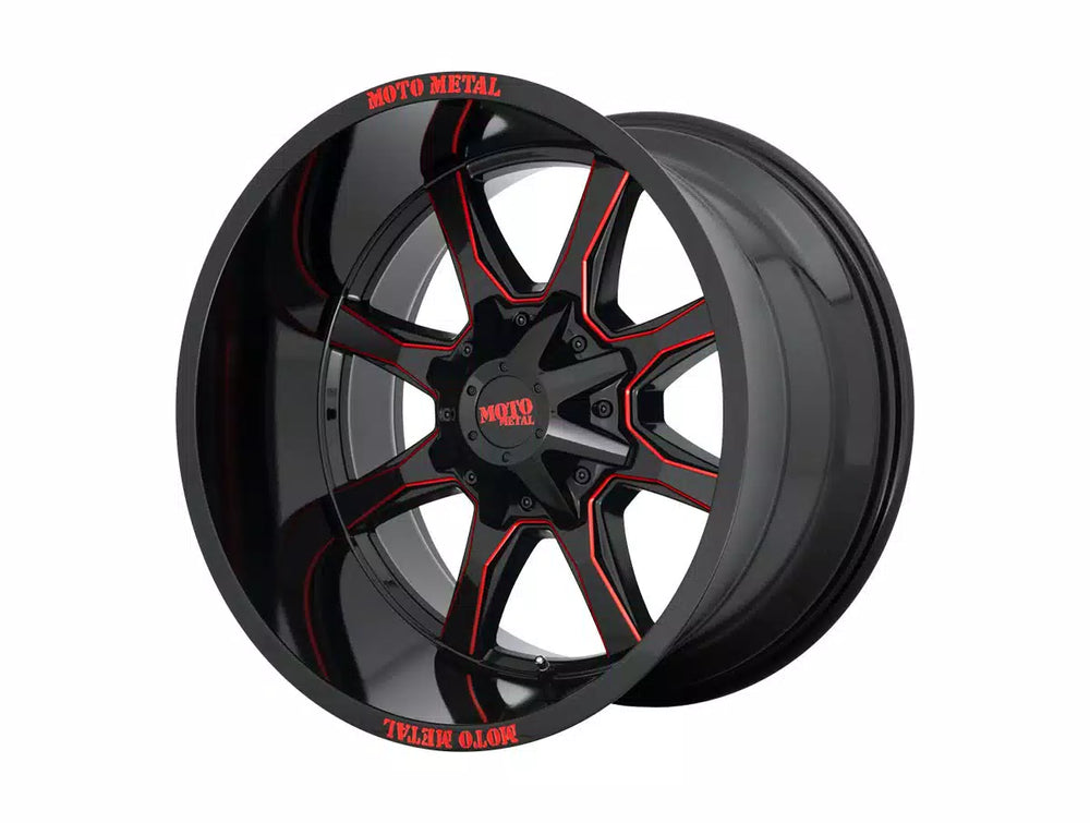 Moto Metal Wheels black auto part