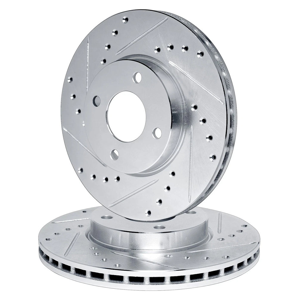 R1 Concepts Brake Rotor- D/S - Silver