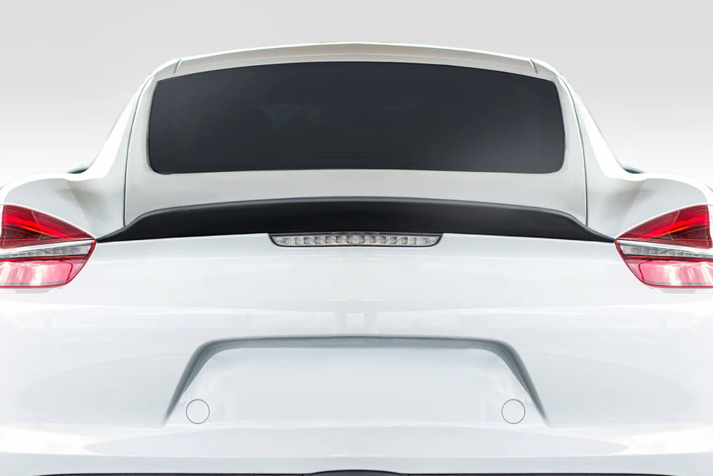 2014-2016 Porsche Cayman Duraflex GT4 Ducktail Rear Wing Spoiler - 1 Piece