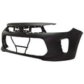 FRONT BUMPER COVER; PRIME KIA RIO H/B/SDN 1820