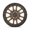 FUEL WHEELS REBEL 18X9 6X4.5 66 1 ZDB EXPORT CAST ALUMINUM MATTE BRONZE BLACK BEAD RING D68118908750