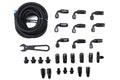 Torque Solution Braided Fuel Line Kit for -6 Aeromotive FPR & Flex Fuel Kit - 02-14 Subaru WRX