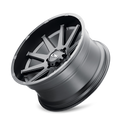 Cast Aluminum Wheels 143 MB 20x9 Matte Black 8 On 165.1 Bolt Pattern 0 Offset ION Wheels