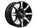 MO804 SPIDER 20X9 8X180 00MM GLOSS BLACK MACHINED