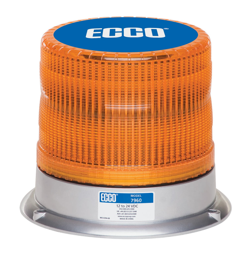 LED BEACON: PULSE 1224VDC VACUUM MAGNET MOUNT RED