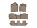 WeatherTech Tan Front Rear Rear FloorLiner HP Fits -20-06 Cadillac GMC Chevrolet 450031IM-45061-2-4IM
