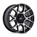 Wheel Pros Moto Metal MASON 18X9 6X135/5.5 95 18 G-BLK-MCH MO813BD18906718