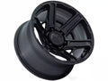FUEL WHEELS GAMBIT 17X9 6X5.5 106 1 M-BLK FLOW FORMED ALUMINUM MATTE BLACK FC892MX17906801