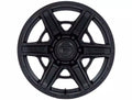 FUEL WHEELS GAMBIT 17X9 6X5.5 106 1 M-BLK FLOW FORMED ALUMINUM MATTE BLACK FC892MX17906801
