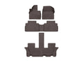 WeatherTech Cocoa Front Rear Rear FloorLiner HP Fits -20-23 Telluride 471532-1-2-3IM