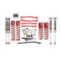JK 4DR 4" RED KIT W/M95