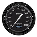 AUTO CROSS YELW 3IN SPEEDO 200 MPH