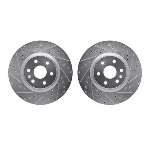 R1 Concepts Brake Rotor- D/S - Silver