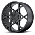 Wheel Pros KM695 22X9 6X115 S-BLK 35MM KM69522969735