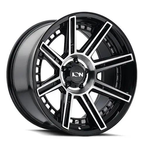 Cast Aluminum Wheels 149 BM 20x9 Machined Black 8 On 170 Bolt Pattern -12 Offset ION Wheels