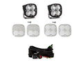 Baja Designs 2021+ Ford Bronco A Piller Light Kit Squadron Sport Spot