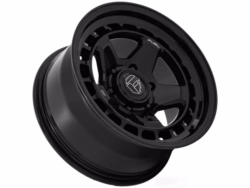 FUEL WHEELS CORE 17X8.5 6X4.5 66 25 G-BLK FLOW FORMED ALUMINUM GLOSS BLACK FC894BX17856425