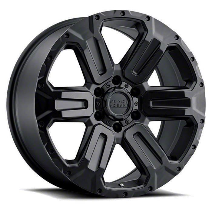 BLACK RHINO WANAKA 17x8.5 5/127 ET18 CB71.6 MATTE BLACK