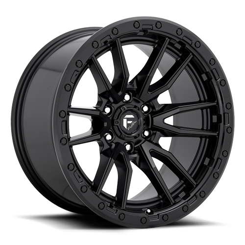 FUEL WHEELS REBEL EXP 18X9 6X114.3 BD 5.0 66.3 01 CAST ALUMINUM MATTE BLACK D67918908750