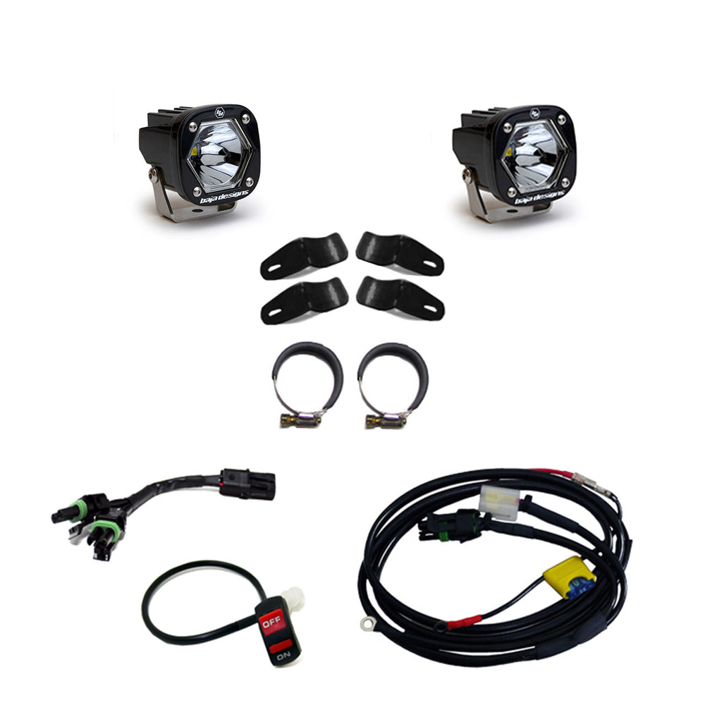 Baja Designs S1 Universal Moto Kit Spot w/EFI Baja Desgins