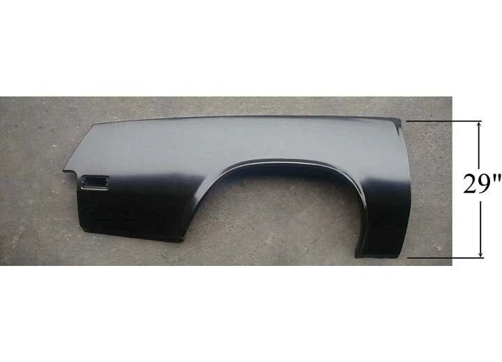 RH QUARTER PANEL SKIN 2 DOOR CUTLASS 7677