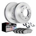 DFC 12-21 Nissan NV1500 Rear Geospec Rotors w/4000 HybriDynamic Brake Pads w/Hardware