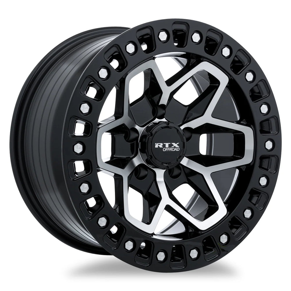 ZION 20X9 6X135 ET0 CB87.1 GLOSS BLACK MACHINED