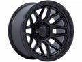 FUEL WHEELS SURGE 18X9 6X5.5 106 1 M-BLK GB-LP CAST ALUMINUM MATTE BLACK W GLOSS BLACK LIP FC881MB18906801