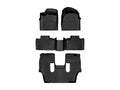 WeatherTech Black Front Rear Rear FloorLiner HP Fits -20-25 Durango 449301IM-44324-4-5IM