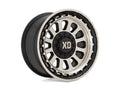 OMEGA 17x9 5x127.00/5x139.70 SATIN BLACK W/BRONZE TINT (12 mm)