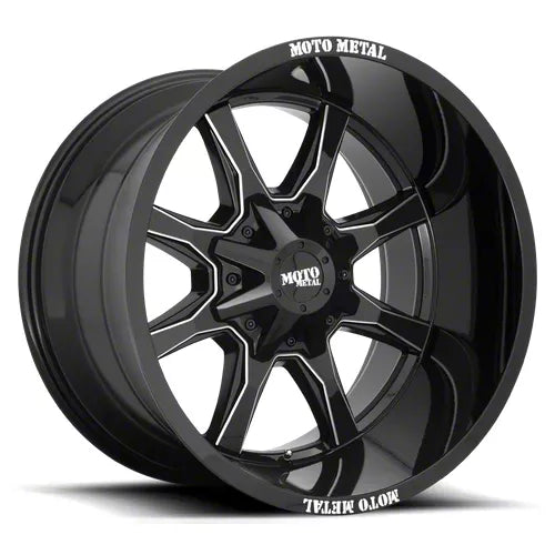 Moto Metal Wheels black auto part