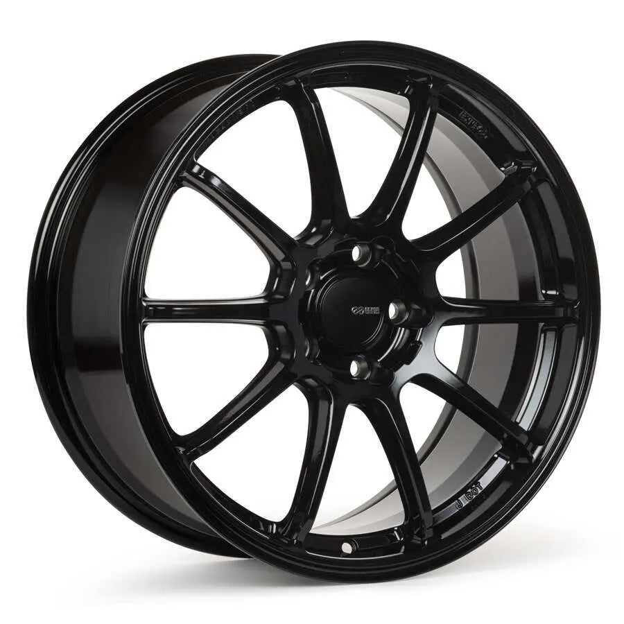 Enkei black auto part