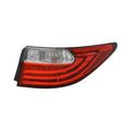 RH TAILLAMP ASSY OUTER LENS/HOUSING LEXUS ES300H 20132015; LENS/HOUSING LEXUS ES350 20132015