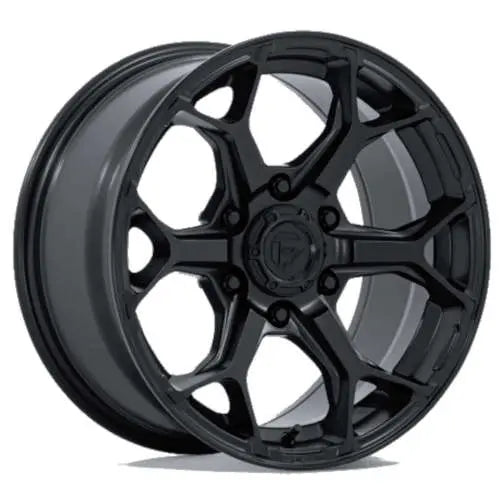 FUEL WHEELS SPLICER 17X9 6X135 87 1 BLK-OUT FLOW FORMED ALUMINUM BLACKOUT FC903MX17906301