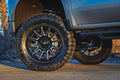 Rough Country Rough Country 90 Series Wheel One-Piece Gloss Black w machined spokes 20x9 6x5.5 0mm 90200912M
