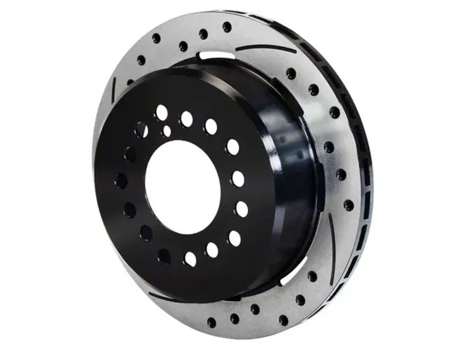 Wilwood Rotor-2.32in Offset-SRP-BLK-Drill-RH 12.19 x .810 - 5 Lug