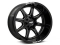 MO970 20X10 6X135/5.5 12MM GLOSS BLACK W/ MILLED SPOKE & MOTO METAL ON LIP