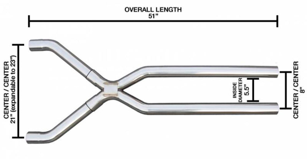 ~(19 lbs. 34X15X9)~ Tunnel 2.5IN X 304 polished