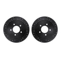 R1 Concepts Brake Rotor- D/S - Black Fits Ford Expedition