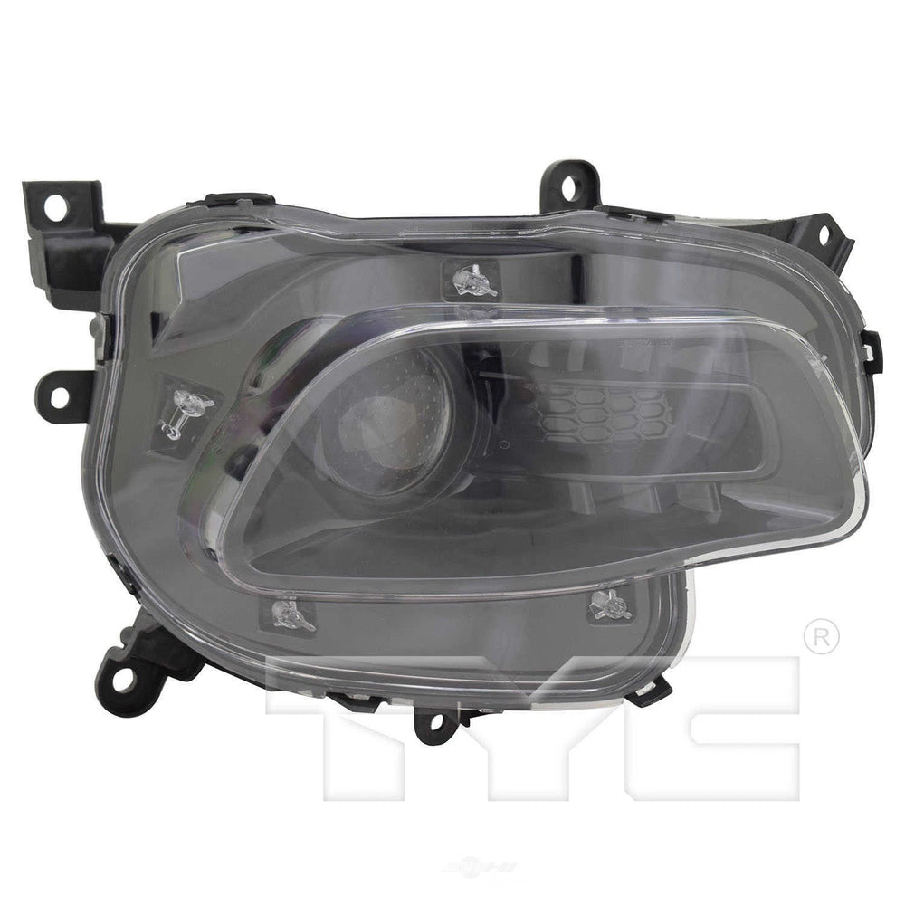 CAPA 1415 JP CHRKE HALGN BLACK TRIM HEADLAMP ASSY RH
