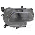 CAPA 1415 JP CHRKE HALGN BLACK TRIM HEADLAMP ASSY RH