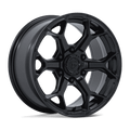 FUEL WHEELS SPLICER 17X8.5 6X4.5 66 25 BLK-OUT FLOW FORMED ALUMINUM BLACKOUT FC903MX17856425