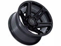 FUEL WHEELS GAMBIT 17X8.5 6X135 87 25 G-BLK FLOW FORMED ALUMINUM GLOSS BLACK FC892BX17856325