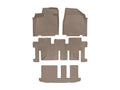 WeatherTech Tan Front Rear Rear FloorLiner HP Fits -20-20 Infiniti Nissan 45445-1-2-3IM